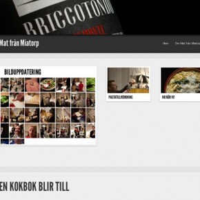 Mat från Miatorp - en kokbok blir till