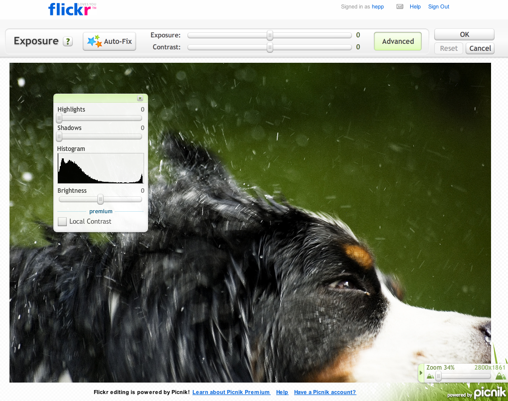 Flickr och Picnik funkar ihop för att fixa dina foto